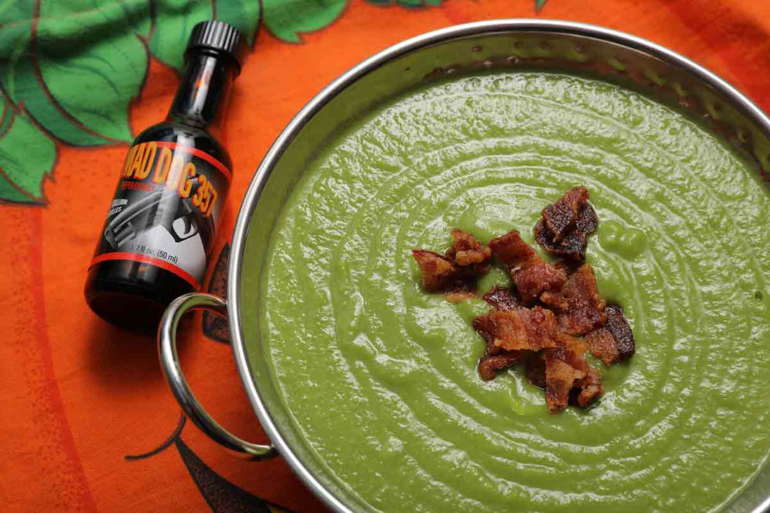 Ballistic Bacon and Pea Chowder