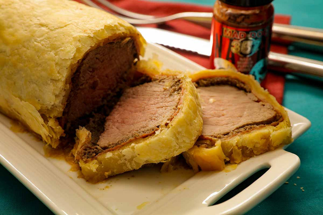 Beef Wellington with a Naga Twist