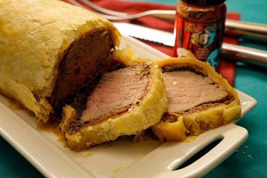 Beef Wellington with a Naga Twist