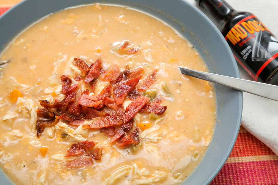 Blazing Bacon and Corn Chowder