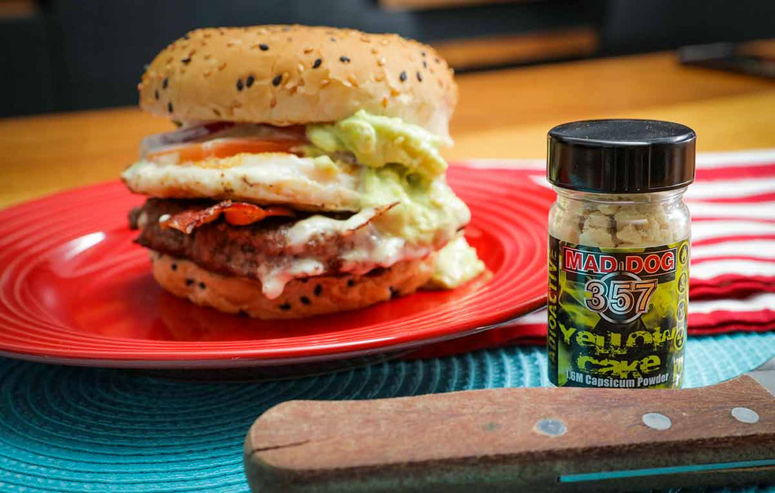Burning Breakfast Burger