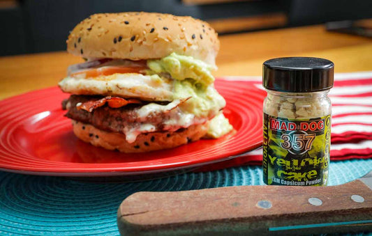 Burning Breakfast Burger