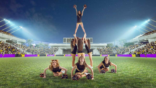 Cheerleading is One of the Most Dangerous Sports—Ease the Pain with Mad Dog 357 Hot Sauce