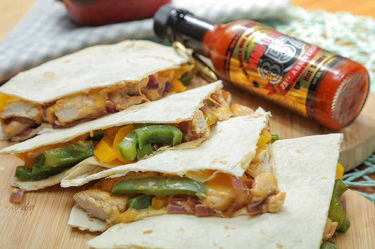 Fast and Furious (Leftover) Chicken Quesadillas