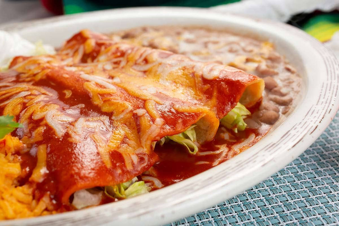 🌶️🔥 Fiery Beef Enchiladas with Mad Dog 357 Gold 🔥🌶️