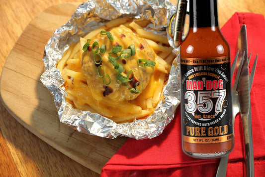 Fiery Burger and Fry Foils Pure Gold