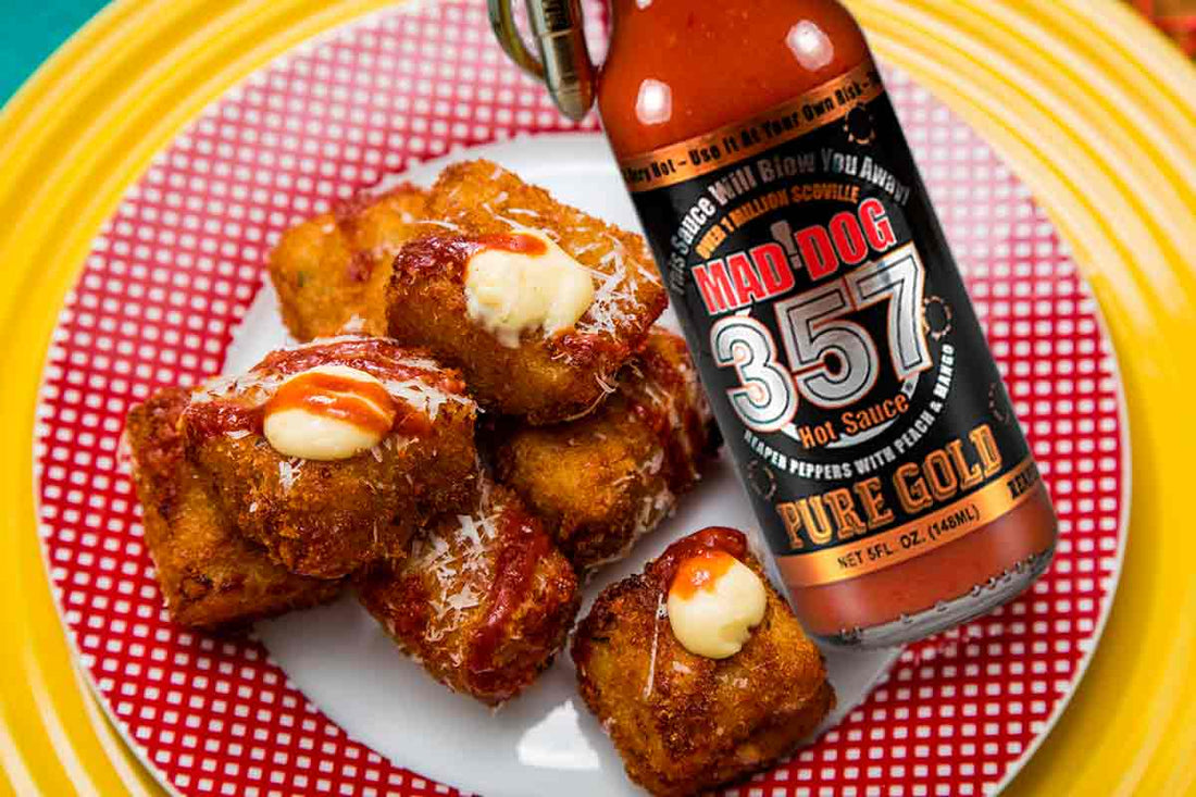Fiery Mac ‘n Cheese Bites