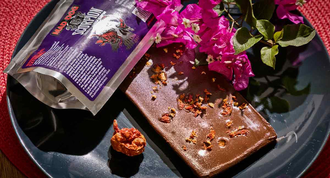 Fiery Valentine’s Day Chocolate Bars