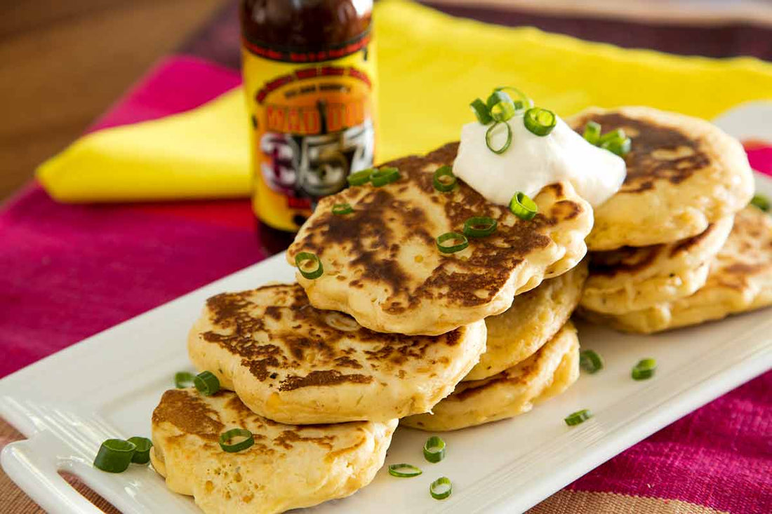 Freaking Fiery Corn Fritters