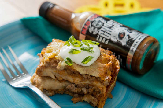 Ghost Bean and Beef Casserole