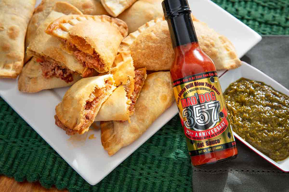 Golden Cheese and Chorizo Empanadas