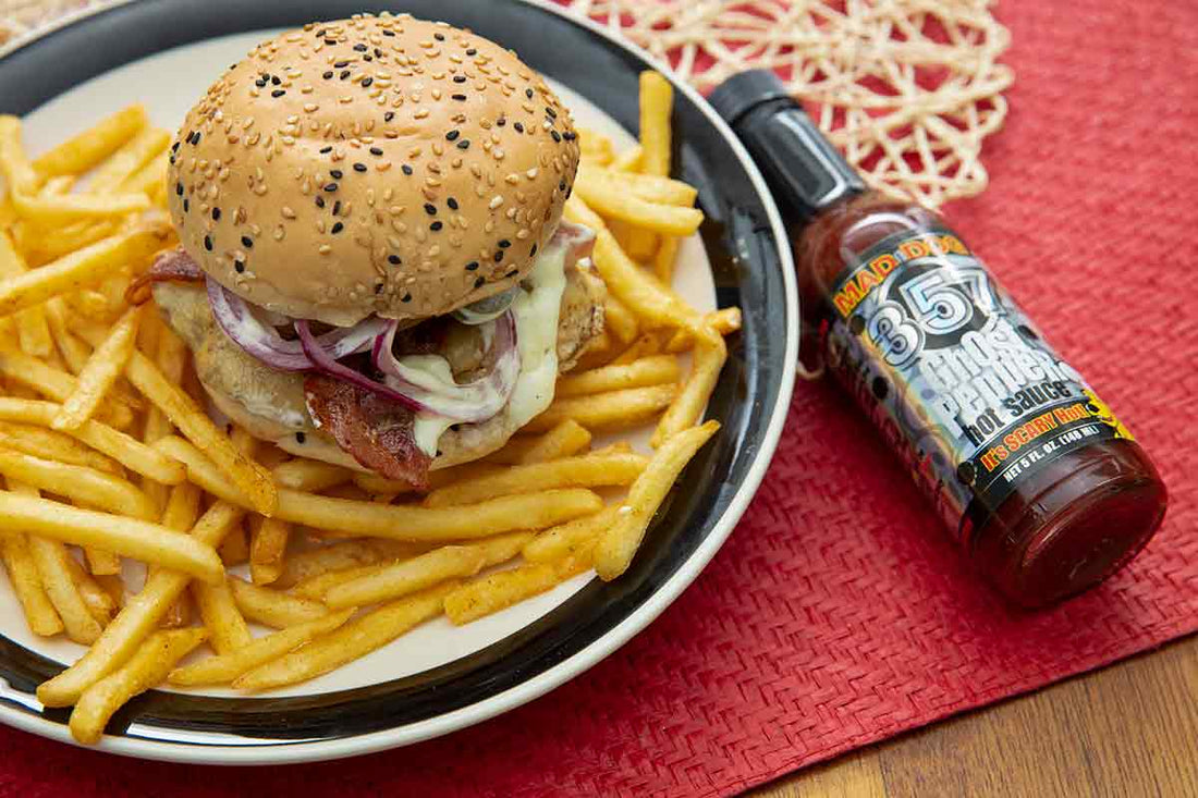Grilled ghost chicken sandwich
