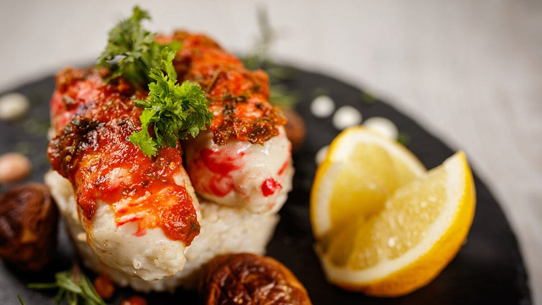 🦞🔥 Grilled Lobster Tails with Pure Gold Aioli 🍋🌿