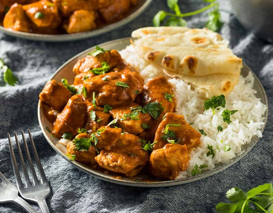 Homemade Chicken Tikka Masala with Mad Dog 357 Pure Gold