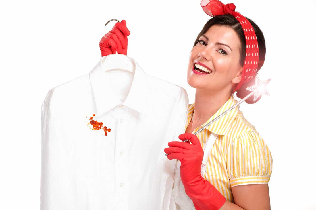How to free your clothes from hot sauce stains
