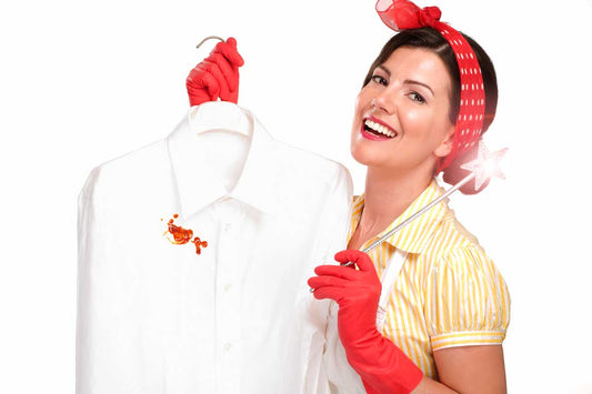 How to free your clothes from hot sauce stains