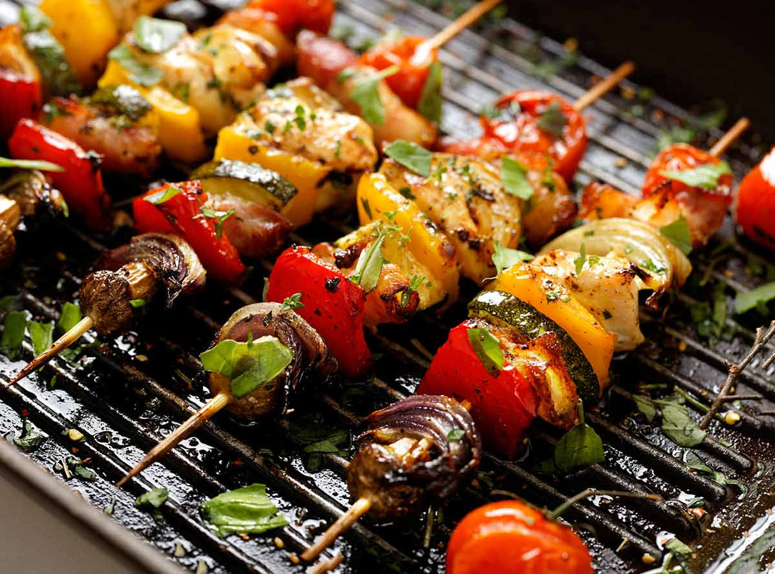 🔥 Mad Dog 357 Ghost Chicken & Veggie Skewers 🌶️🍢