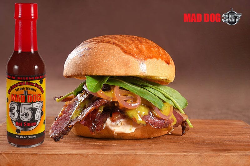 Mad Dog 357 Loaded Beef Burger (Fast Food Style)