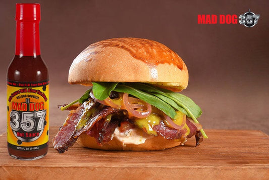 Mad Dog 357 Loaded Beef Burger (Fast Food Style)