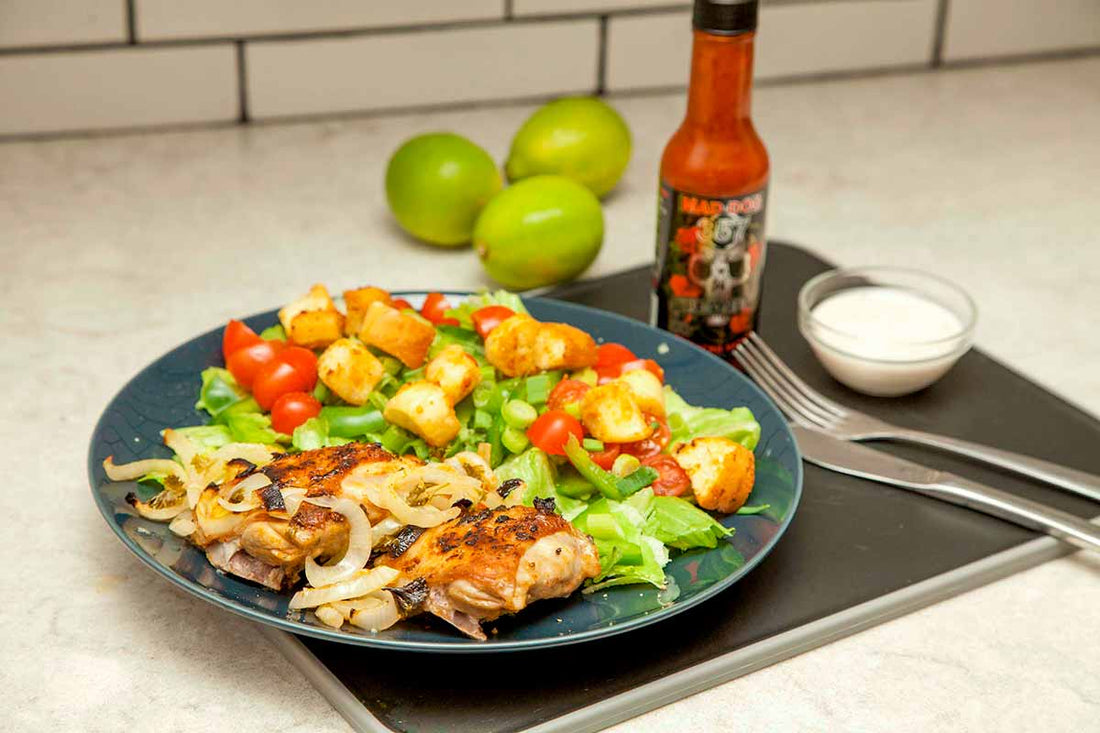 Mad Dog Sriracha Lime and Garlic Chicken