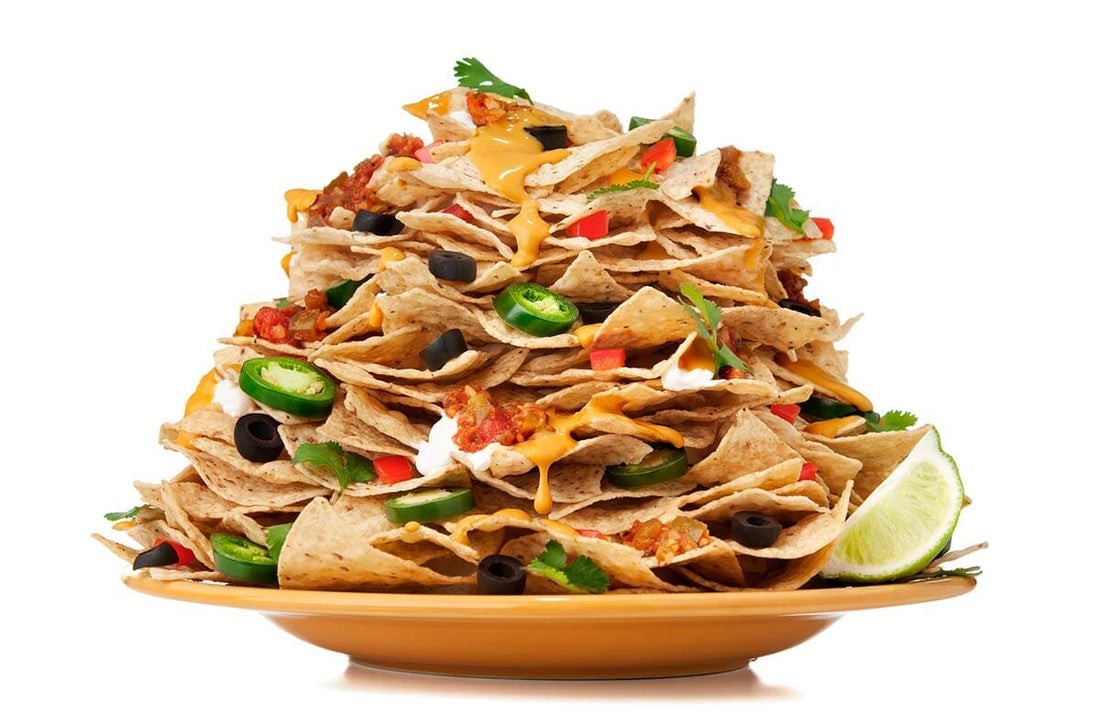 🏔️🔥 Mile-High Spicy Nachos with Mad Dog 357 Gold 🔥🏔️