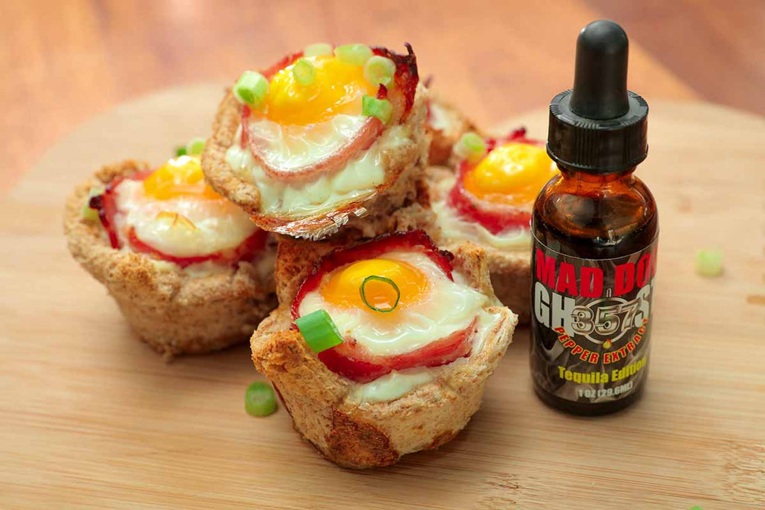 Mini Bite-You-Back Bacon and Egg Cups