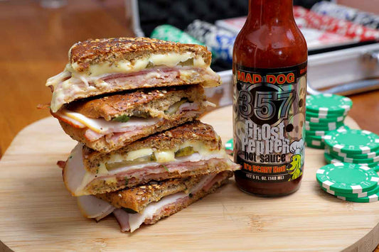 Poker Face Pressed Bacon Cubanos
