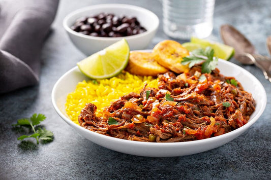 🔥 Ropa Vieja (Flank Steak) with Rice – Mad Dog 357 Pure Gold Edition 🔥