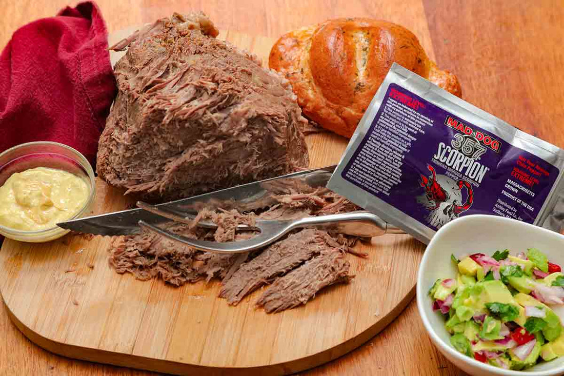 Scorpion and Beer Braised Brisket