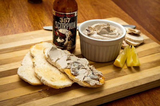 Smokin’ Sardine and Mushroom Pâté