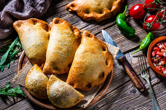 🥟🔥 Spicy Argentinian Empanadas with Mad Dog 357 Pure Gold 💛