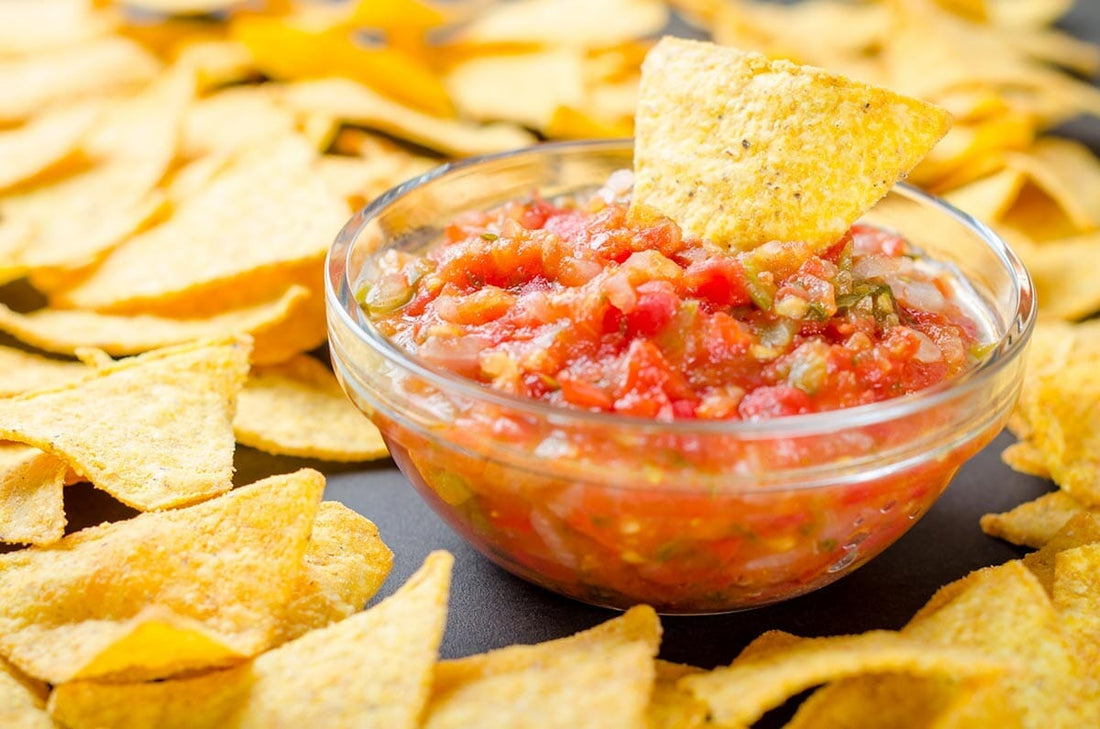 🔥 Traditional Mexican Homemade Salsa with Mad Dog 357 Gold Edition 🔥