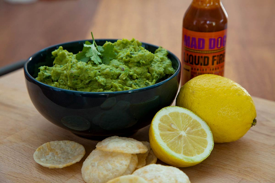 Zingy Fresh Pea Guacamole