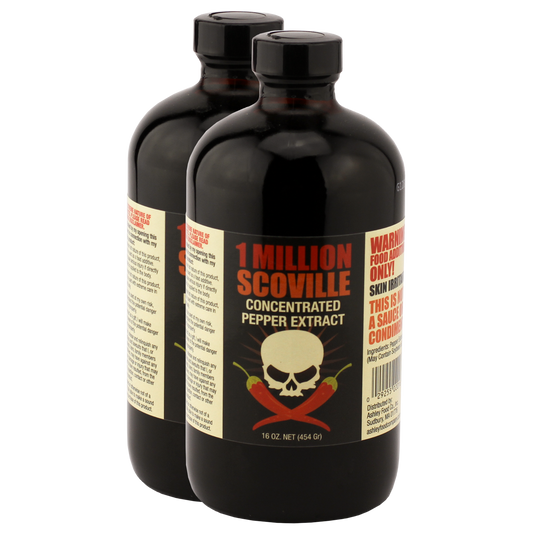 1 Million Scoville Pepper Extract 16oz - 2 Bottle Pack