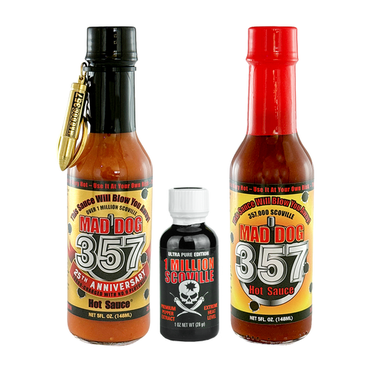 Hot Ones Special with Bonus Free Bottle of ECO 1 Million Scoville Extract (1 oz)