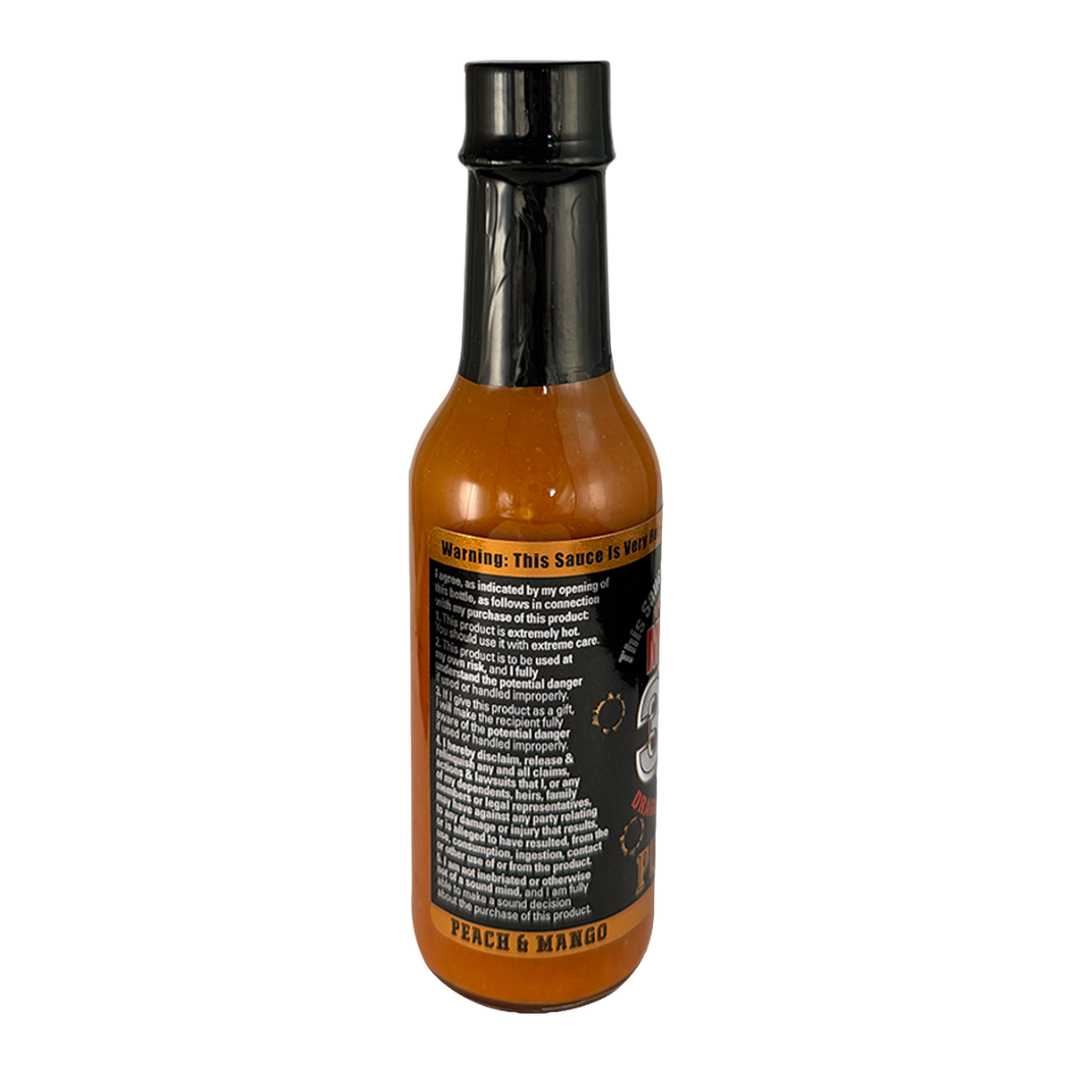 Mad Dog 357 Pure Gold Hot Sauce - Dragons Breath Edition