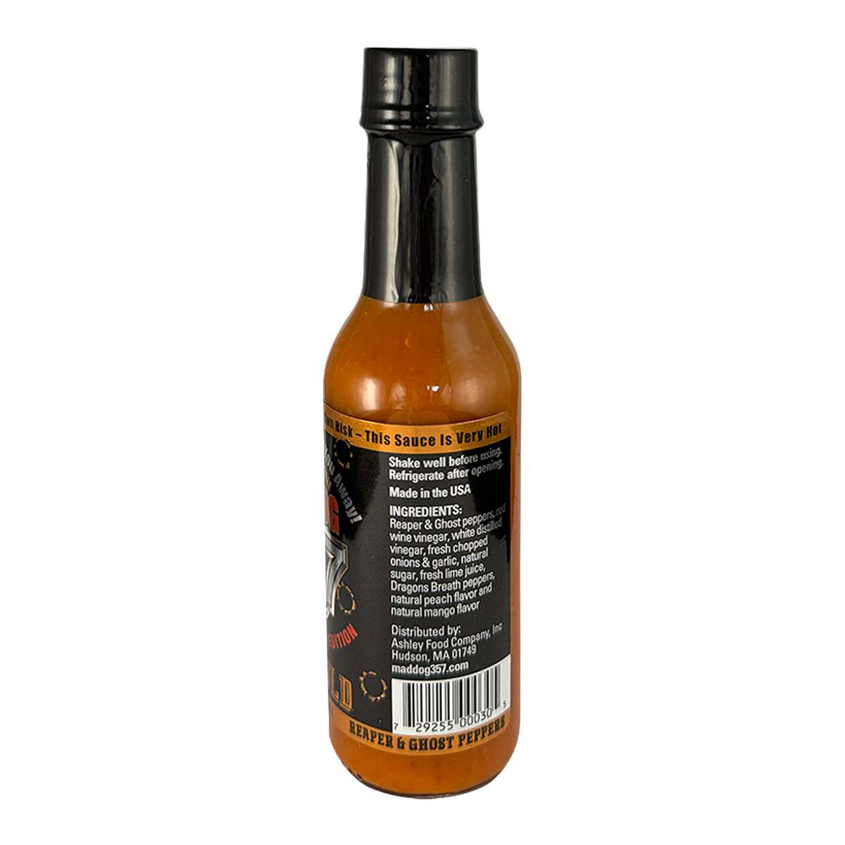 Mad Dog 357 Pure Gold Hot Sauce - Dragons Breath Edition