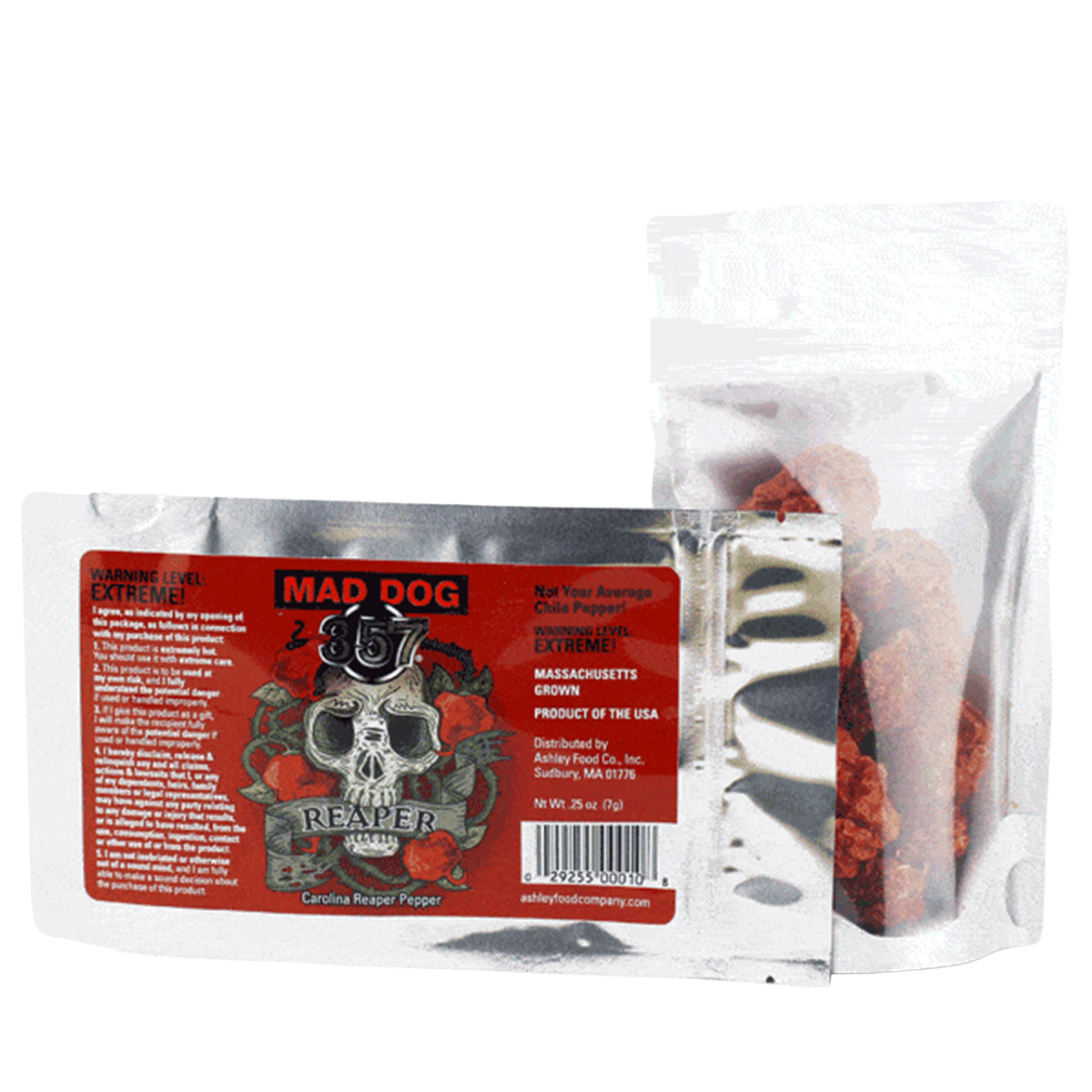 Mad Dog 357 Reaper Pepper Pods 7 grams